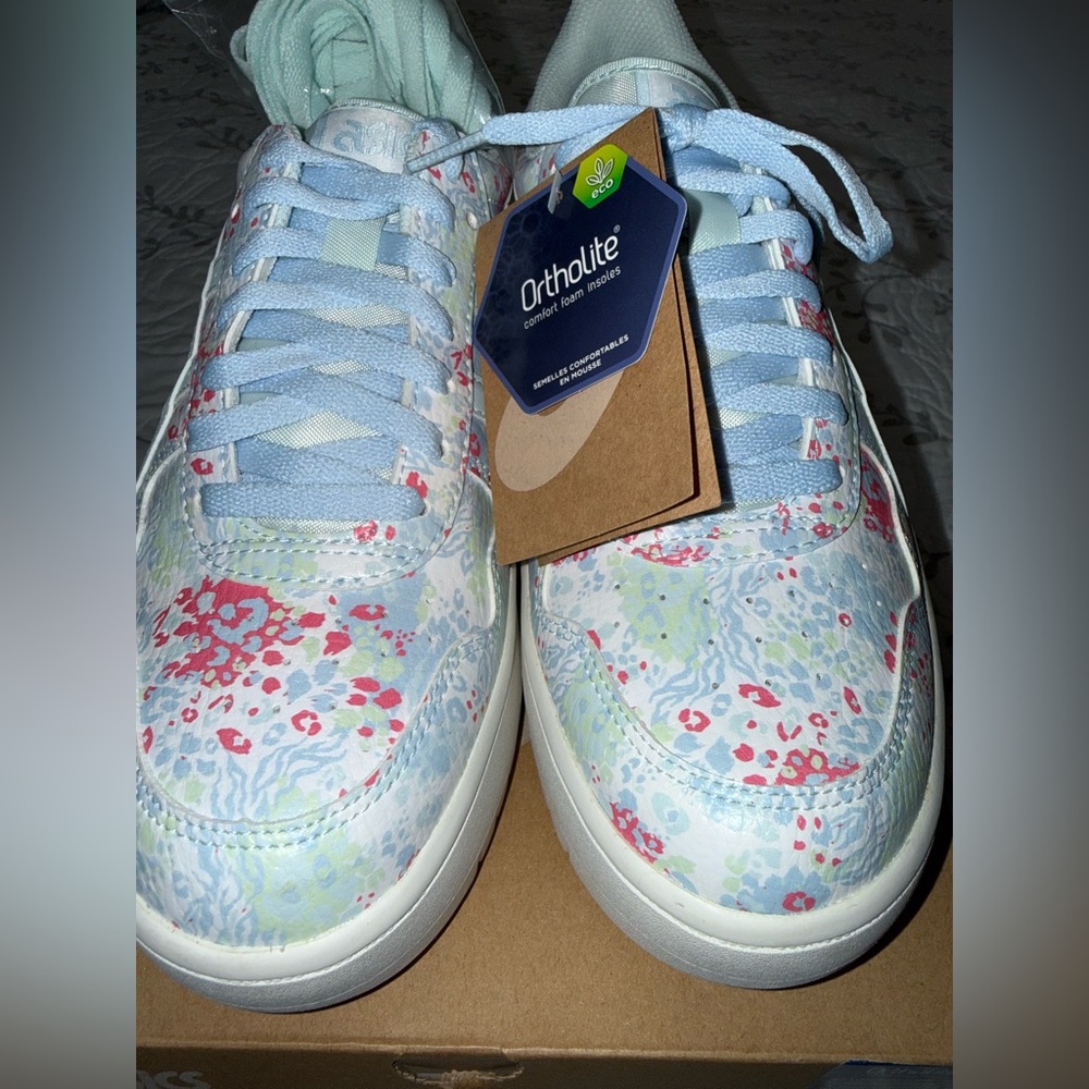 NEW IN BOX- SOLD OUT Asics Japan S PF White Soothing Sea 9.5 - Picture 6 of 12